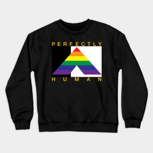 Perfectly Human - Ally Flag Crewneck Sweatshirt